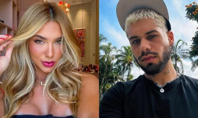 Virginia Fonseca e Zé Felipe dançam juntos em festa da filha e fãs torcem por reconciliação