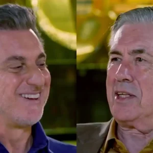 Luciano Huck revela gafe com Carlo Ancelotti em jantar: serviu queijo rival