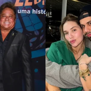 Leonardo reage a possível reconciliação de Zé Felipe e Virginia Fonseca em show
