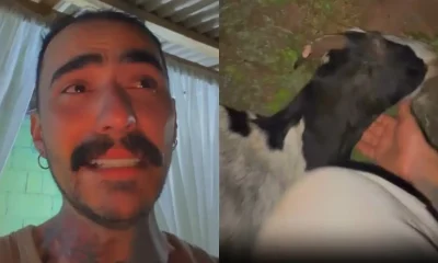 Influenciador que viu OVNI encontra animal morto e diz sofrer ameaças: "O próximo sou eu?"