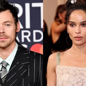 Zoe Kravitz e Harry Styles surgem com tatuagens combinando; fãs apontam referência a série