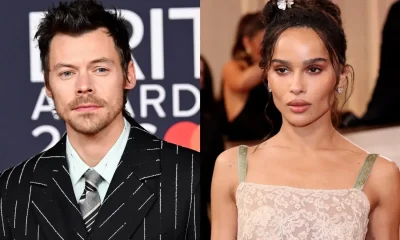 Zoe Kravitz e Harry Styles surgem com tatuagens combinando; fãs apontam referência a série