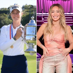Nelly Korda, campeã do U.S. Women's Open, revela admiração por Hilary Duff e apoio de LeBron James