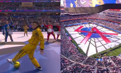 Atleta erra embaixadinha na abertura da Copa do Mundo nos EUA e vira piada na web