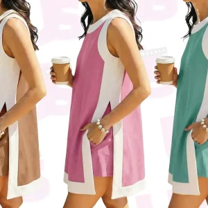 Vestido que parece caro viraliza: shoppers amam conjunto com shorts embutidos e bolsos por R$230 na Amazon
