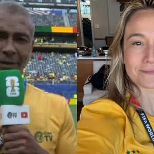Romário critica Fernanda Gentil em transmissão da Copa e gera polêmica; veja repercussão