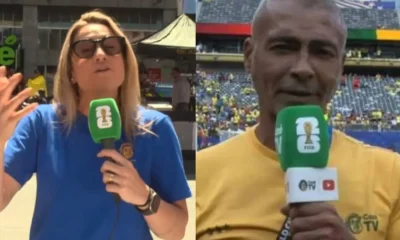 Fernanda Gentil esclarece polêmica com Romário após fala na Copa do Mundo
