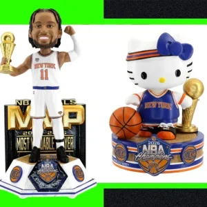 De Jalen Brunson a Hello Kitty: Nova Coleção de Bobbleheads dos New York Knicks Celebra o Título da NBA de 2026