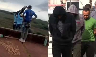 Funcionários presos por morte em rope jump: "Não se lembra" e "estado de choque"