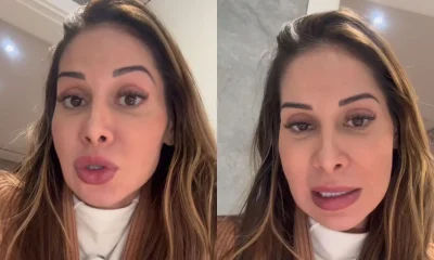 Maíra Cardi expõe deformidades no rosto após procedimento com PMMA e alerta: 'É para vocês acordarem'