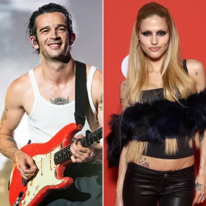 Matty Healy, do The 1975, se casa com Gabbriette Bechtel em cerimônia luxuosa em mansão histórica de Madonna