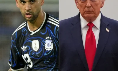 Cristian Romero da Argentina Ignora Cumprimento de Donald Trump na Final da Copa do Mundo; Veja o Vídeo