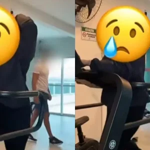 Mulher flagra importunação sexual em academia de condomínio após ver vídeo de treino