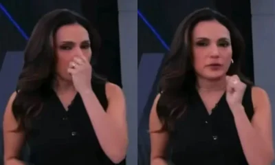 Jornalista Márcia Dantas chora e deixa telejornal da Jovem Pan ao vivo; entenda o caso