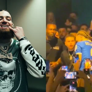 Hades66 é atingido por copo em show na Espanha e reage com confusão