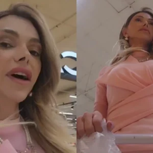 Léo Áquilla denuncia assédio sexual em supermercado de SP e grava confronto com agressor