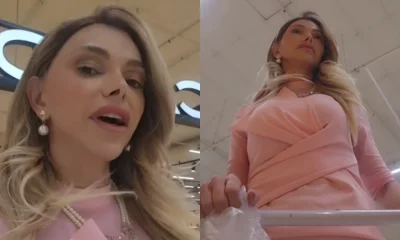 Léo Áquilla denuncia assédio sexual em supermercado de SP e grava confronto com agressor