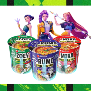 Ramen K-Pop Demon Hunters: Sabores Inspirados em Rumi e Companhia Chegam ao Brasil