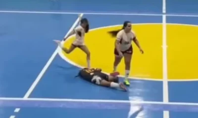 Futsal Feminino no CE: Jogadora é suspensa por 5 anos após agredir rival com chutes na cabeça