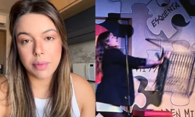 Humorista agredida em SC relata novas ameaças: "Era para ser uma facada"