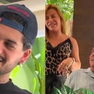 Zé Felipe denunciado ao Ministério dos Direitos Humanos após vídeo com o filho caçula