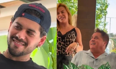 Zé Felipe denunciado ao Ministério dos Direitos Humanos após vídeo com o filho caçula