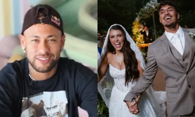 Neymar revela gafe inusitada no casamento de Gabriel Medina: 'Esqueci de enviar'