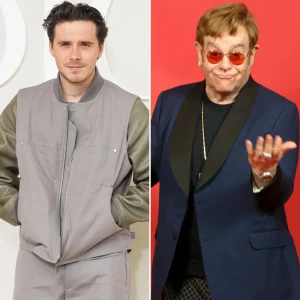 Brooklyn Beckham e Nicola Peltz em yacht com padrinho Elton John, em meio a drama familiar com os Beckham