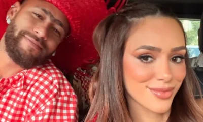 Bruna Biancardi e Neymar encantam com arraiá fora de época e looks temáticos